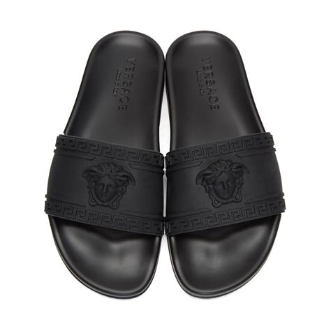 men's versace slides